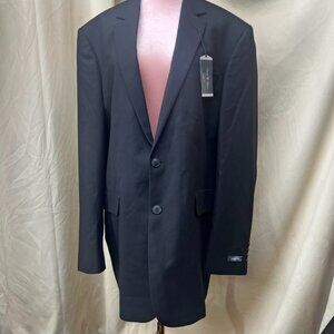 David Taylor Classic Fit Suit Jacket Mens Black Onyx 48 Regular NWT